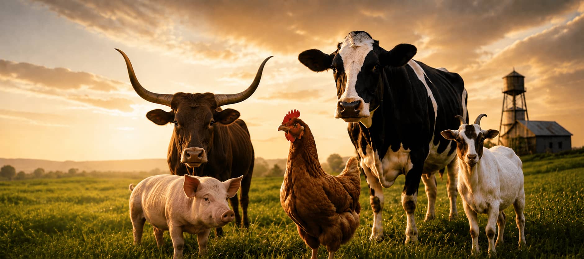 Farm animals